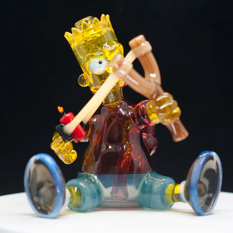 JSmart Bart Simpson styled rig - Westend Smoking Accessories Glasgow