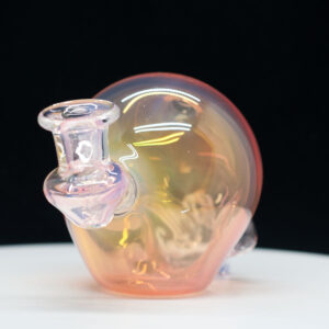 Marty Preston Skull Glass Rig pink effect