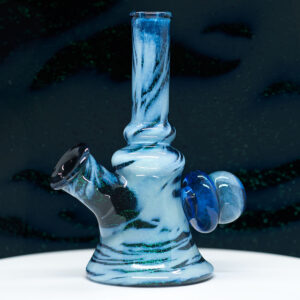 Marty Preston Blue Dichro Space-Tech with 14mm to 10mm Removabe Downstem