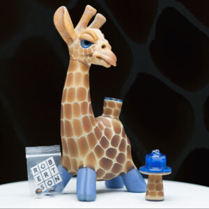 Matt Robertson - Signature giraffe with matching carb cap & terp pearls