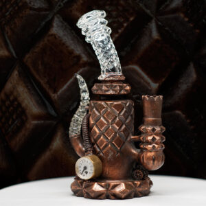 Bada Bing X Merlin Colab- Steam Punk Style  - Copper With Pressure Gauge  10mm Rig Only