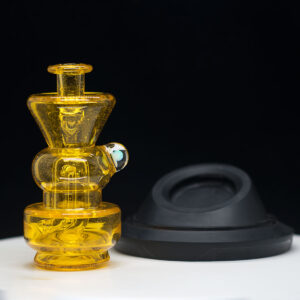 EF Norris - Puff Co - Yellow with orange gradient - Comes with or without Peak Attachment