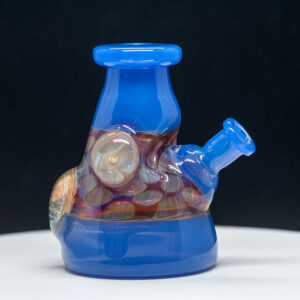 Mellow Glass - Blue Shell Designs Mini Rig Only - 10mm