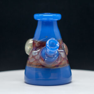 Mellow Glass - Blue Shell Designs Mini Rig Only - 10mm - Image 3