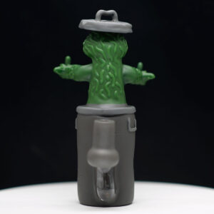Rob Morrison Glass - Oscar the Grouch with matching bubble cap - Image 6