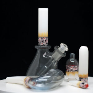 Alternative view of Rooster 5 Piece set - smoking theme Rig, sherlock pipe and much more