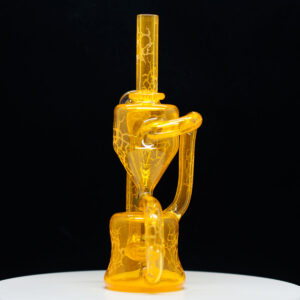Rooster Yellow with Blue rim with matching bubble cap - Special feature opal coin - Image 5