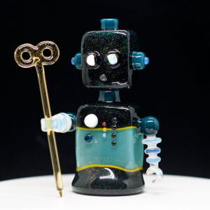 Torchress - 2 Piece Set - Robot Set Blue with brushed opal - Image 3