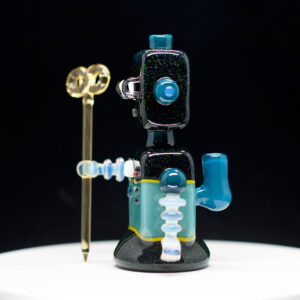 Torchress - 2 Piece Set - Robot Set Blue with brushed opal - Image 4