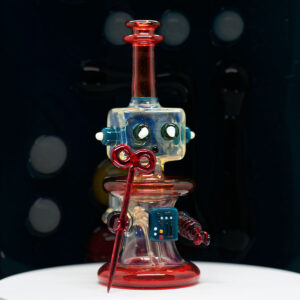 Torchress & Snafu - Red & Clear Robot with matching red dab tool