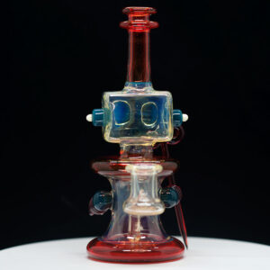 Torchress & Snafu - Red & Clear Robot with matching red dab tool - Image 4