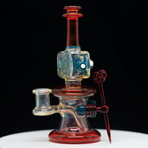 Torchress & Snafu - Red & Clear Robot with matching red dab tool - Image 3