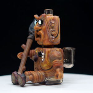 Torchress & Don Chile Ortega Collab - Wood Effect Robot with matching dab tool - Image 3