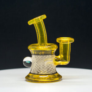 Dave Mann - 10mm Mini Rig Citron 6mm opal with double retticello - Image 3