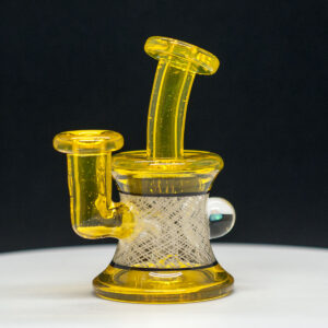 Dave Mann - 10mm Mini Rig Citron 6mm opal with double retticello - Image 2