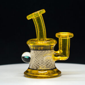 Dave Mann - 10mm Mini Rig Citron 6mm opal with double retticello