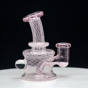 Dave Mann - 14mm Mini Rig only in pink spiral design