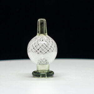 Dave Mann - 2 Piece 14mm Rig with Matching Bubble Cap in light green design - Image 6