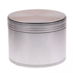 Space Case Large Polished 4 Piece Grinder