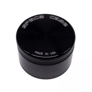Space Case Medium Black 3 Piece Grinder