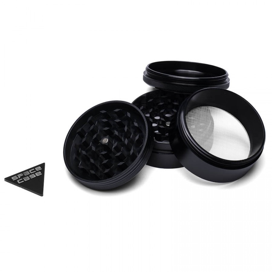 Space Case Medium Black 4 Piece Grinder - Image 2