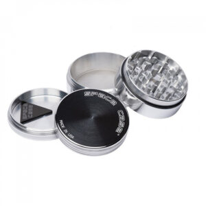 Space Case Medium Polished 4 Piece Grinder - Image 2