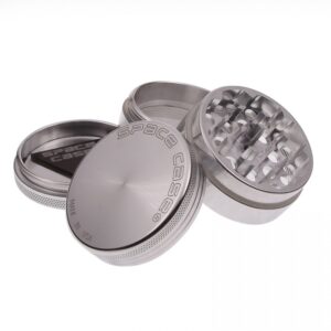 Space Case Small Polished 4 Piece Grinder - Image 2