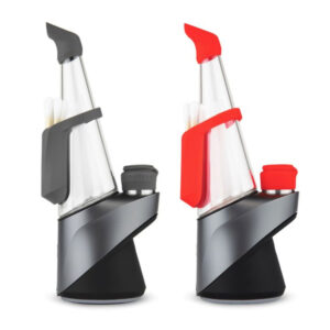The Peak Pro Travel Pack by Puffco - Black / Red