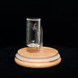 Long Island Quartz with Classic Etched Highland Flames Logo - Image 2