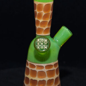 Matt Robertson - Zoo Tube Series - 10mm Quality Glassware - Lime Green with Gold Logo. Free Mood Mat & Peli Case - Image 5