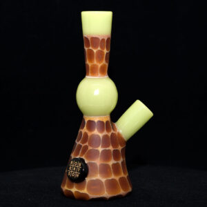 Matt Robertson - Zoo Tube Series - 10mm Quality Glassware - Mint Green with dark logo on base. Free Mood Mat & Peli Case - Image 2