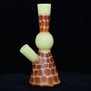 Matt Robertson - Zoo Tube Series - 10mm Quality Glassware - Mint Green with dark logo on base. Free Mood Mat & Peli Case - Image 4