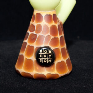 Matt Robertson - Zoo Tube Series - 10mm Quality Glassware - Mint Green with dark logo on base. Free Mood Mat & Peli Case - Image 5