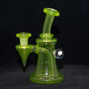 Glass Haze - lime drop green mini banger hanger - Image 2