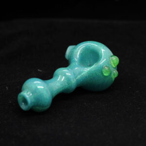 Marty Preston - turquoise dichro pipe