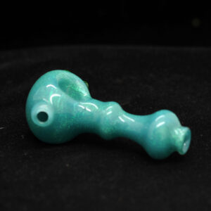 Marty Preston - turquoise dichro pipe - Image 3