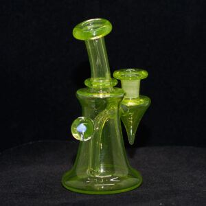 Glass Haze - lime drop green mini banger hanger