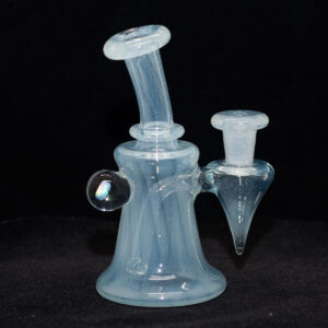 Glass Haze - zen ice blue mini banger hanger - Image 5