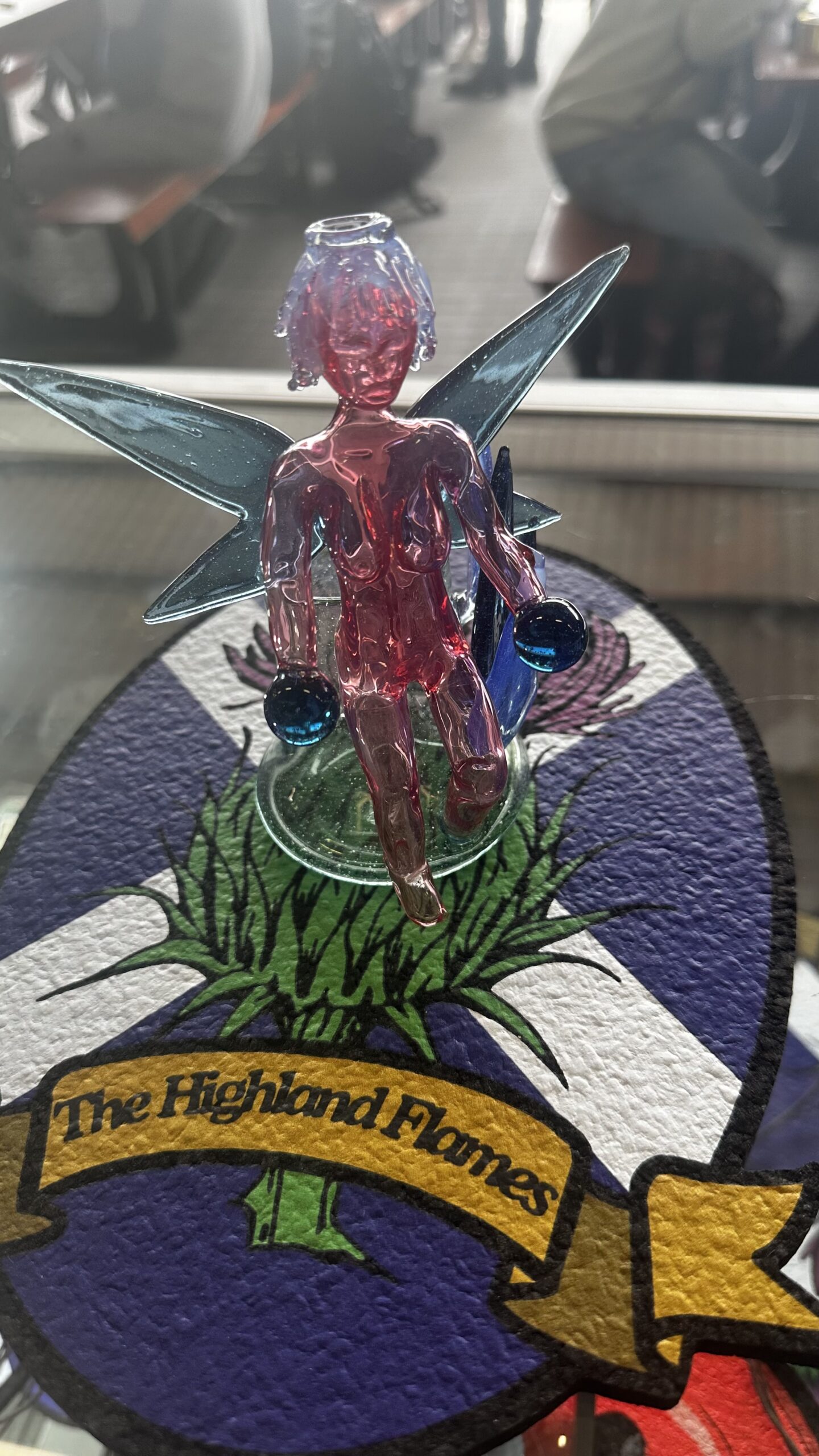 Heliox Glass Art Ice Fairy Puffco Proxy Attachment - Image 3